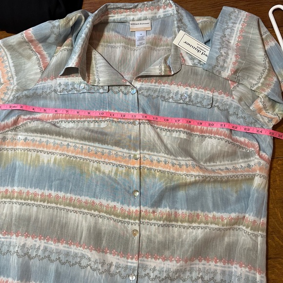 Alfred Dunner women’s sz 1X new with tags blouse - Picture 9 of 9